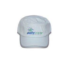 Daily Paper Filver Cap Metallic Grey Silver One Size Baseball Hat